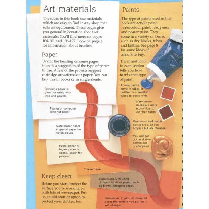 Complete Book of Art Ideas Usborne