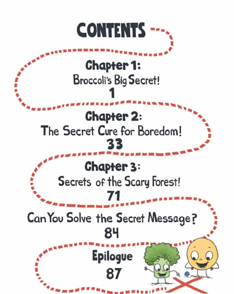 Cookie & Broccoli: Book of Secrets! (Graphic Novel)-Fiction: 幽默搞笑 Humorous-買書書 BuyBookBook