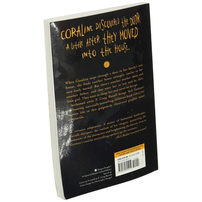 Coraline Graphic Novel (Neil Gaiman) Harpercollins US