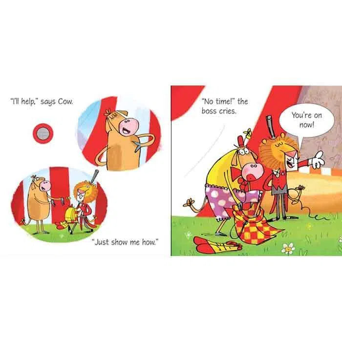 Listen and Learn Stories Cow takes a bow Usborne