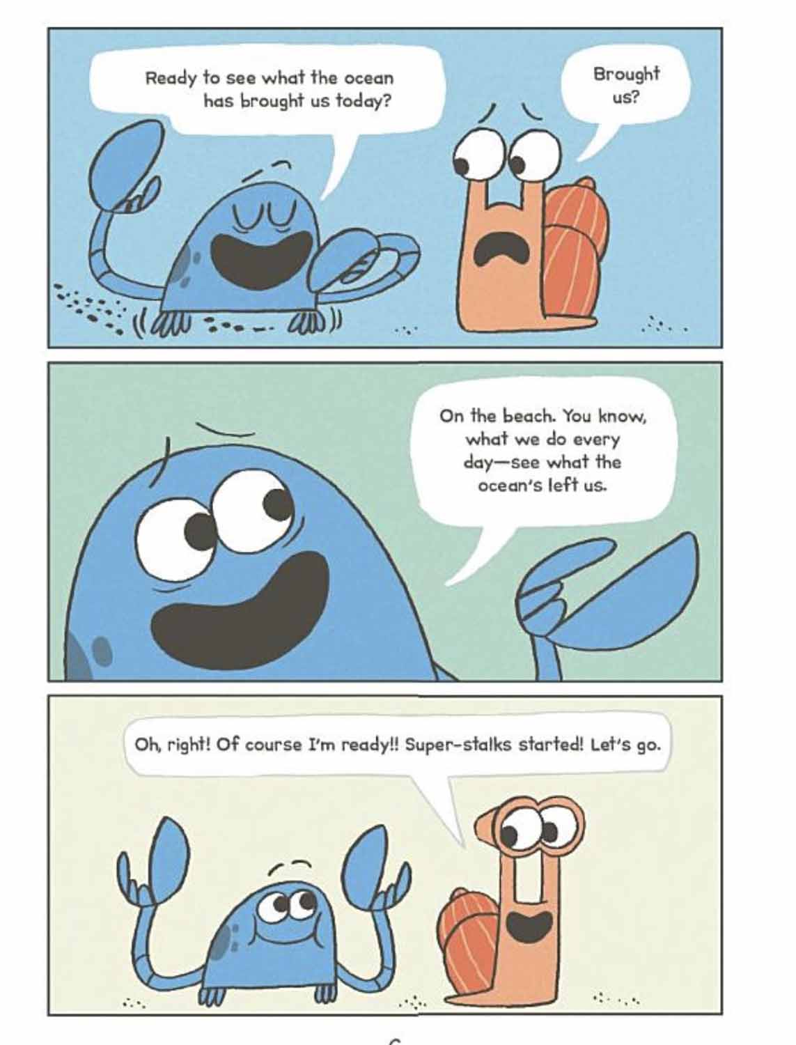 Crab and Snail #02 The Tidal Pool of Cool-Fiction: 橋樑章節 Early Readers-買書書 BuyBookBook