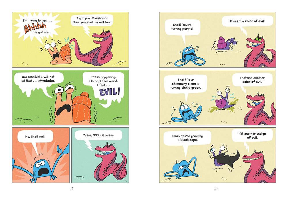 Crab and Snail #03 The Evil Eel (Beth Ferry)-Fiction: 橋樑章節 Early Readers-買書書 BuyBookBook