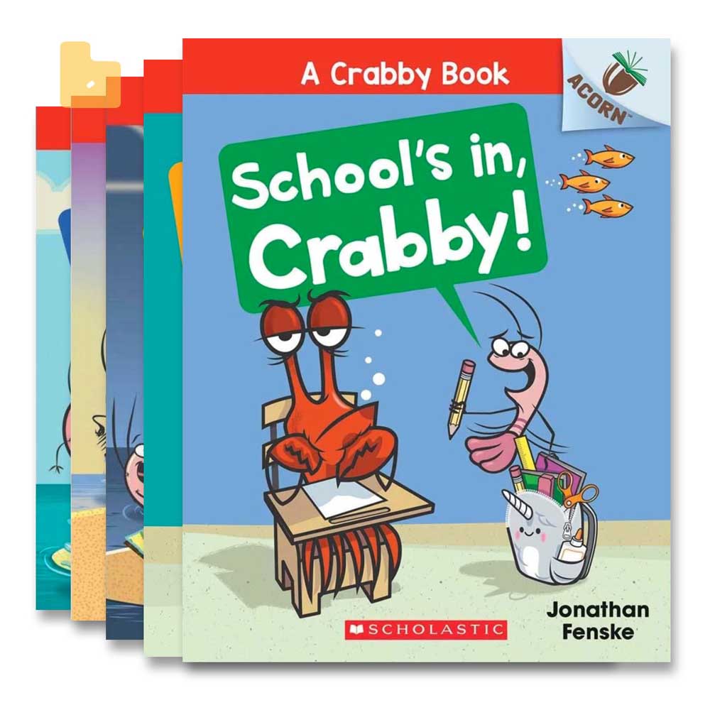 Crabby Book, A Bundle (Acorn) - 買書書 BuyBookBook