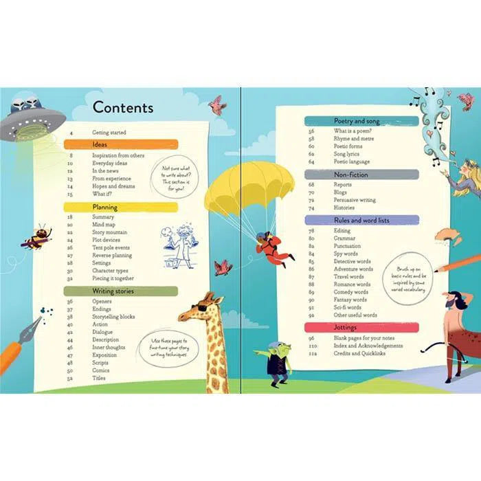 Creative writer's handbook Usborne