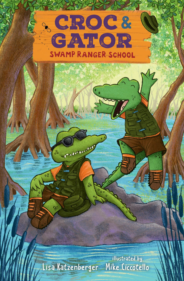 Croc & Gator 1: Swamp Ranger School-Children’s / Teenage fiction: Nature and animal stories-買書書 BuyBookBook