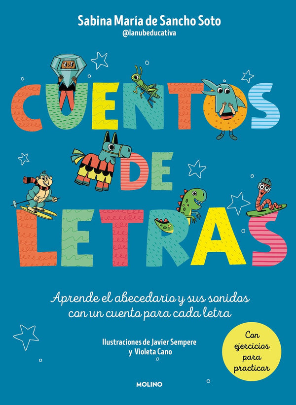 Cuentos de letras: Cuentos de la A a la Z: Aprende el abecedario y sus sonidos c on un cuento para cada letra / Stories about Letters-Children’s / Teenage fiction: General, modern and contemporary fiction-買書書 BuyBookBook