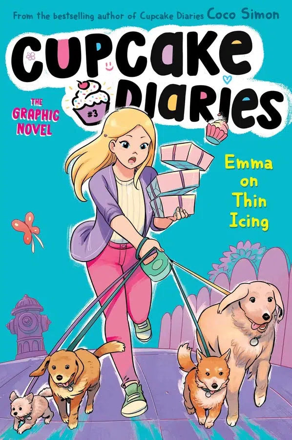 Cupcake Diaries The Graphic Novel #03, Emma on Thin Icing The Graphic Novel-Graphic novels/ Comic books/ Manga/ Cartoons-買書書 BuyBookBook