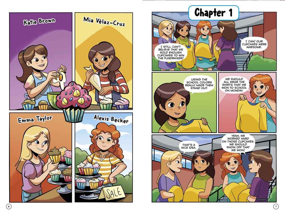 Cupcake Diaries #02, Mia in the Mix-Fiction: 幽默搞笑 Humorous-買書書 BuyBookBook