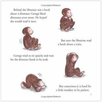 Curious George Visits the Library (Paperback) Walker UK