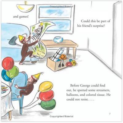 Curious George and the Birthday Surprise (Paperback) Walker UK