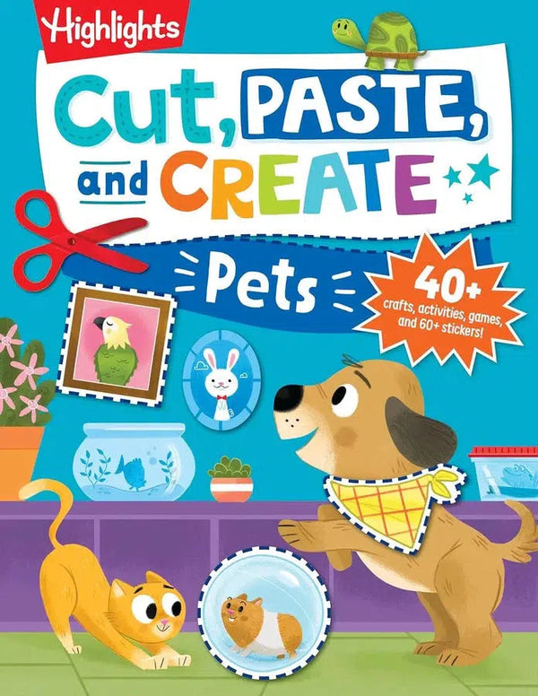 Cut, Paste, and Create Pets-Children’s / Teenage general interest: Pets and pet care-買書書 BuyBookBook