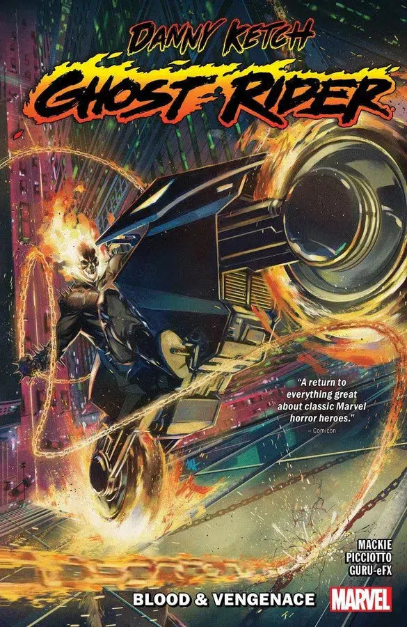 DANNY KETCH: GHOST RIDER - BLOOD & VENGEANCE-Graphic novel / Comic book / Manga: genres-買書書 BuyBookBook