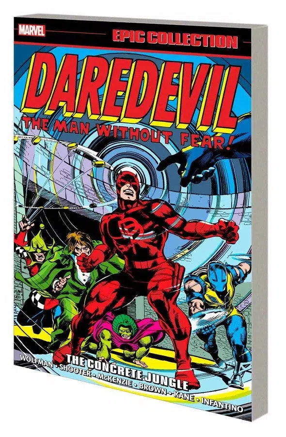 DAREDEVIL EPIC COLLECTION: THE CONCRETE JUNGLE-Graphic novel / Comic book / Manga: genres-買書書 BuyBookBook