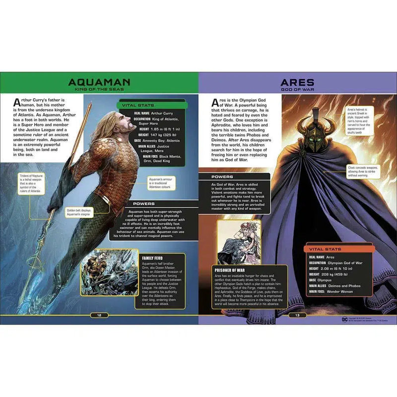 DC Comics Ultimate Character Guide New Edition (Hardback) DK UK