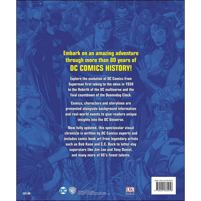 DC Comics Year By Year New Edition (Hardback) DK UK