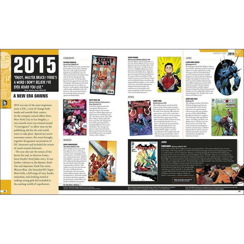 DC Comics Year By Year New Edition (Hardback) DK UK