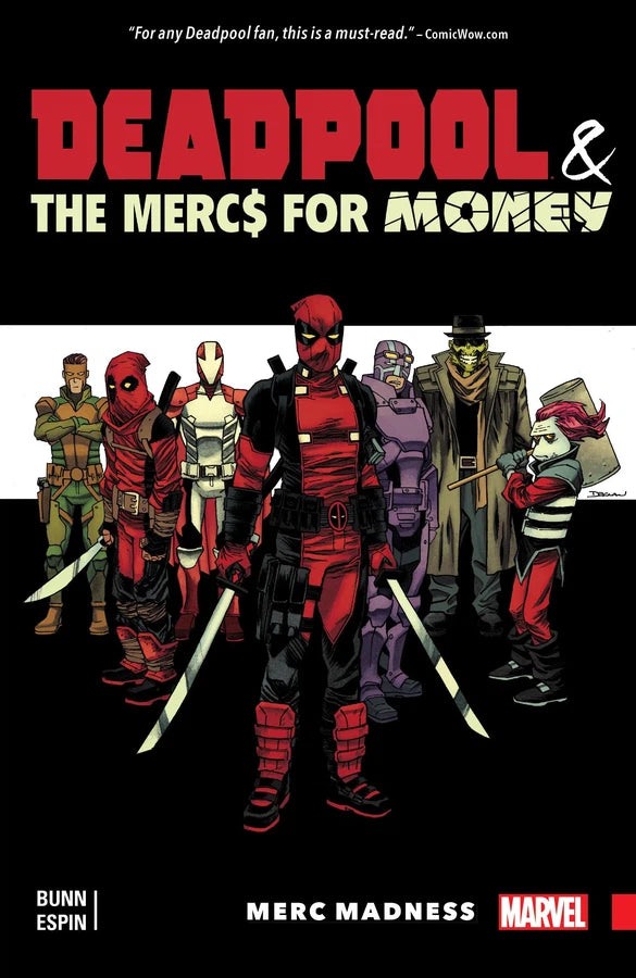 DEADPOOL & THE MERCS FOR MONEY VOL. 0: MERC MADNESS-Graphic novel / Comic book / Manga: genres-買書書 BuyBookBook