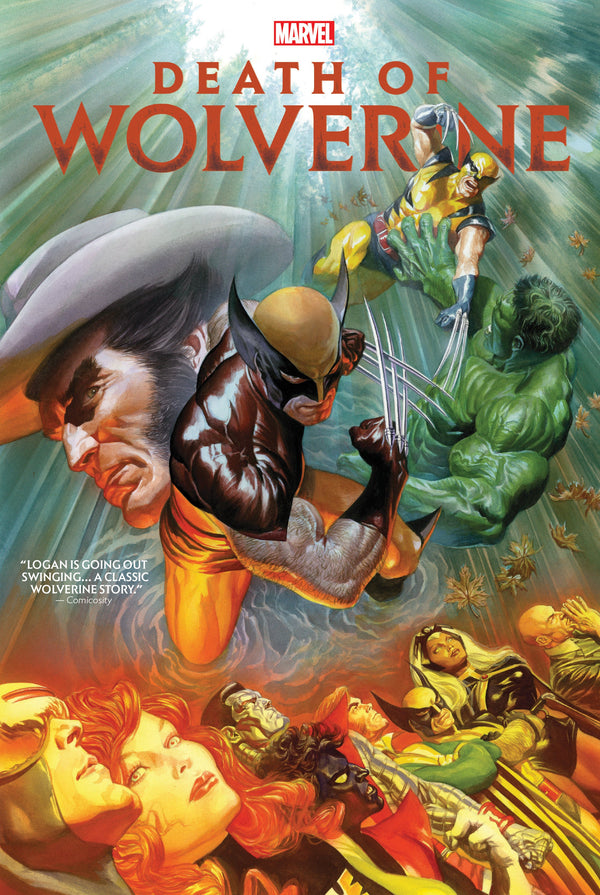 DEATH OF WOLVERINE OMNIBUS ALEX ROSS COVER-Graphic novel / Comic book / Manga: genres-買書書 BuyBookBook