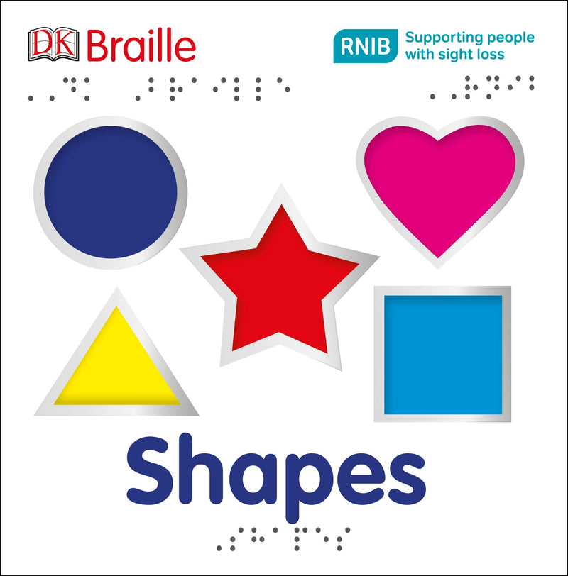 DK Braille Shapes-Children’s Early years / early learning concepts-買書書 BuyBookBook