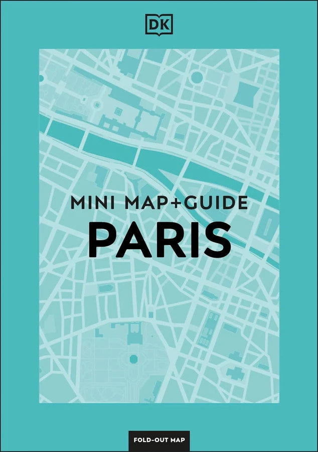 DK Eyewitness Paris Mini Map and Guide-Travel and holiday-買書書 BuyBookBook