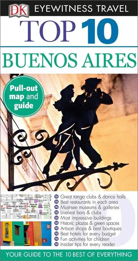 DK Eyewitness Top 10 Buenos Aires-Travel and holiday-買書書 BuyBookBook