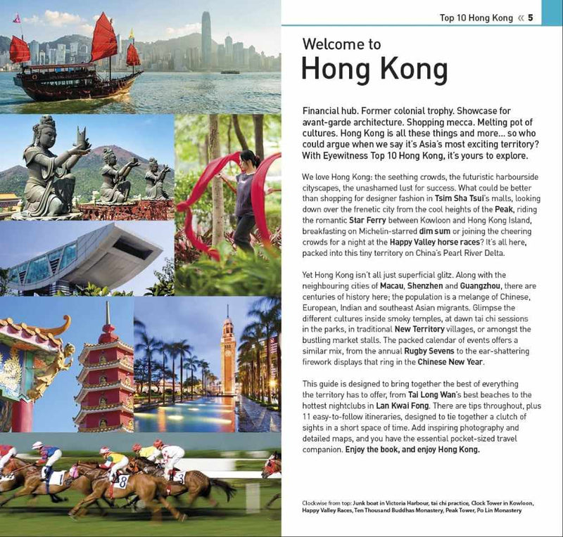 DK Eyewitness - Top 10 Hong Kong-Nonfiction: 興趣遊戲 Hobby and Interest-買書書 BuyBookBook