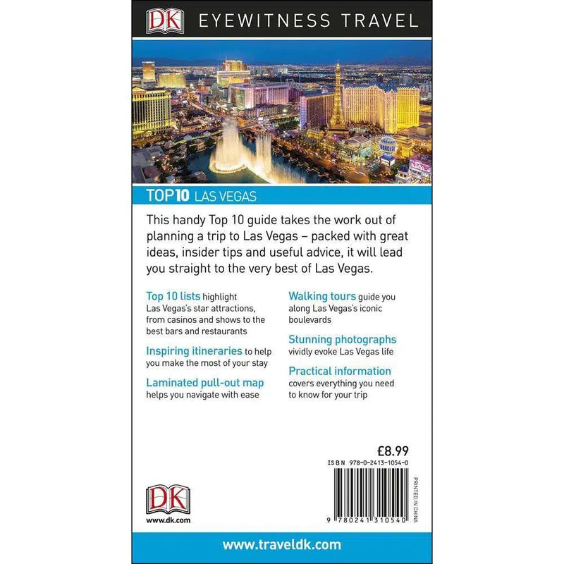 DK Eyewitness Travel - Top 10 Las Vegas (Paperback) DK UK