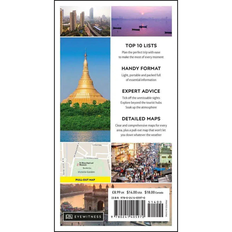 DK Eyewitness Travel - Top 10 Mumbai (Paperback) DK UK