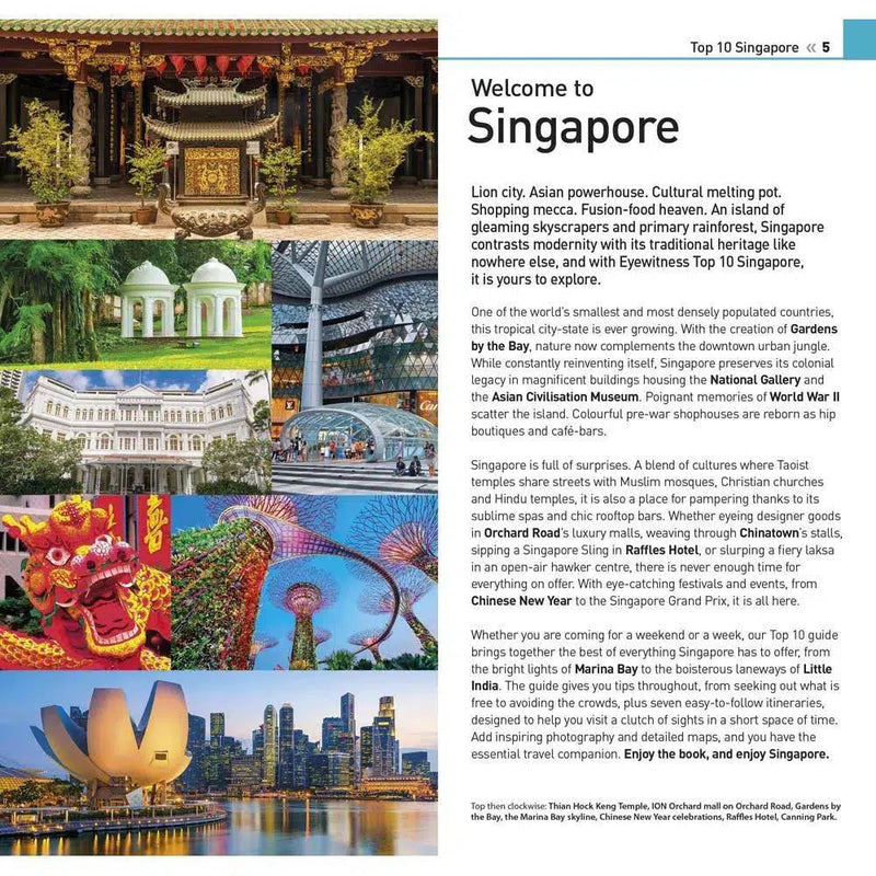 DK Eyewitness Travel - Top 10 Singapore (Paperback) DK UK