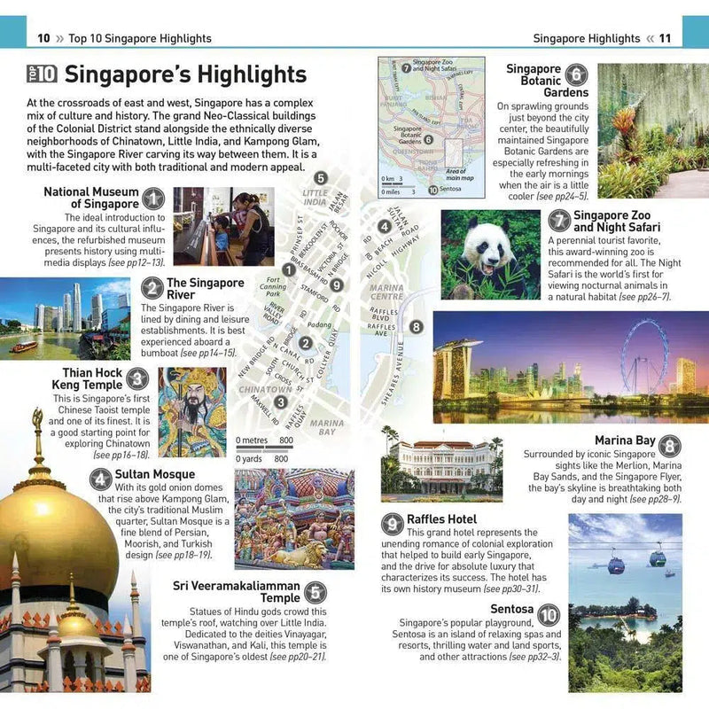 DK Eyewitness Travel - Top 10 Singapore (Paperback) DK UK