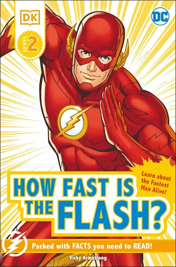 DK Reader Level 2 DC How Fast is The Flash?-Graphic novel / Comic book / Manga: genres-買書書 BuyBookBook