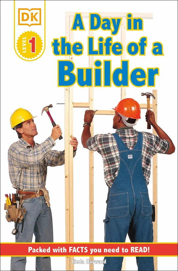 DK Readers L1: Jobs People Do: A Day in the Life of a Builder-Children’s / Teenage: Other general interest-買書書 BuyBookBook