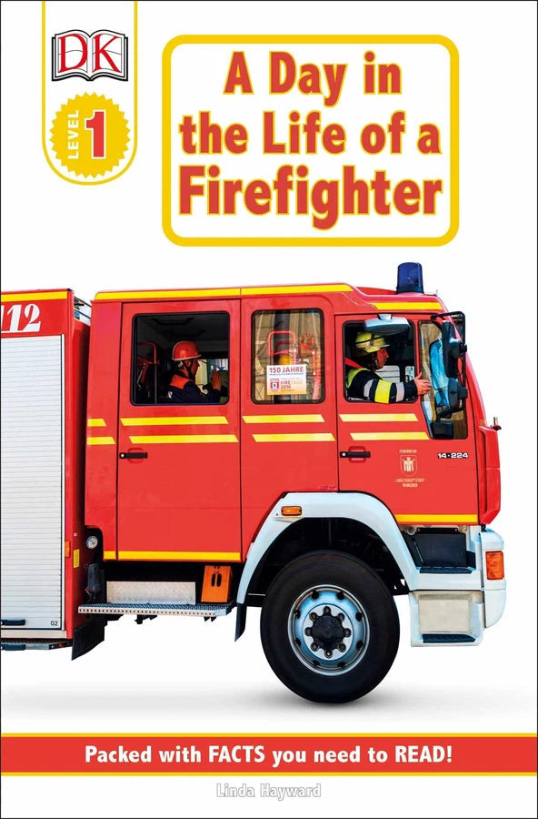 DK Readers L1: Jobs People Do: A Day in the Life of a Firefighter-Children’s / Teenage: Other general interest-買書書 BuyBookBook