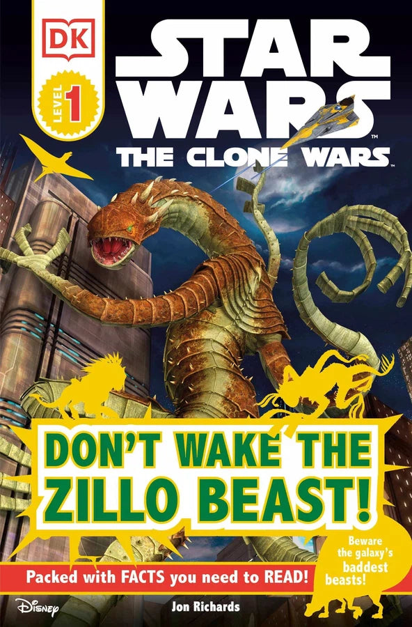 DK Readers L1: Star Wars: The Clone Wars: Don't Wake the Zillo Beast!-Children’s / Teenage general interest: History and Warfare-買書書 BuyBookBook