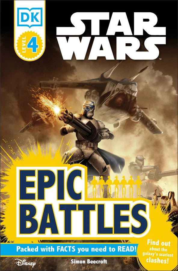 DK Readers L4: Star Wars: Epic Battles-Children’s / Teenage general interest: History and Warfare-買書書 BuyBookBook