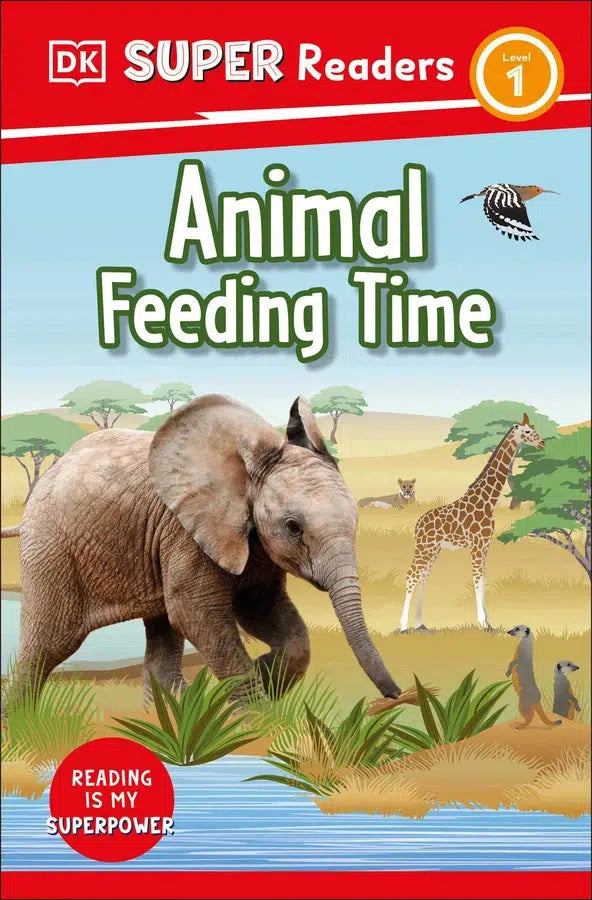 DK Super Readers Level 1 Animal Feeding Time-Children’s Educational: Language/ literature/ literacy-買書書 BuyBookBook