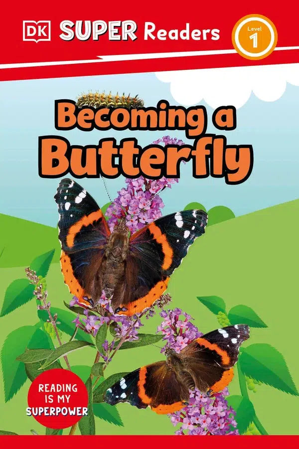 DK Super Readers Level 1 Becoming a Butterfly-Children’s Educational: Language/ literature/ literacy-買書書 BuyBookBook