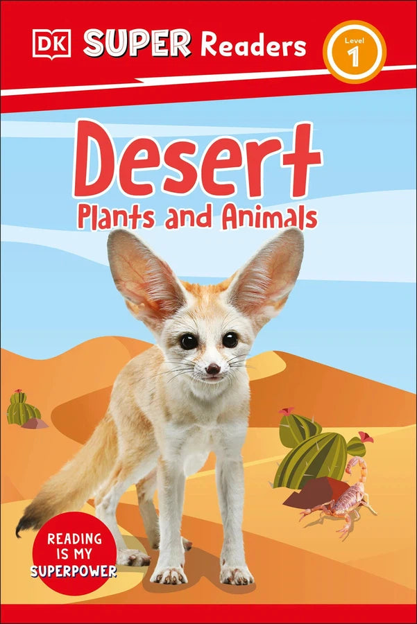 DK Super Readers Level 1 Desert Plants and Animals-Children’s Educational: Language/ literature/ literacy-買書書 BuyBookBook