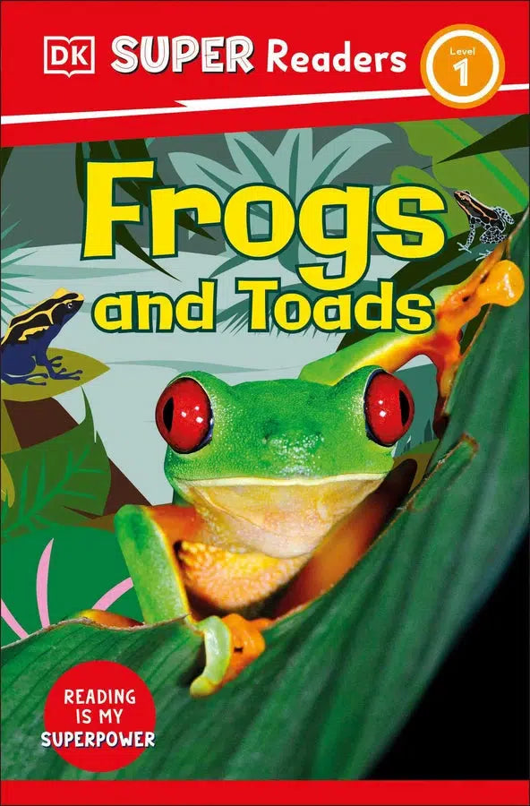 DK Super Readers Level 1 Frogs and Toads-Children’s Educational: Language/ literature/ literacy-買書書 BuyBookBook