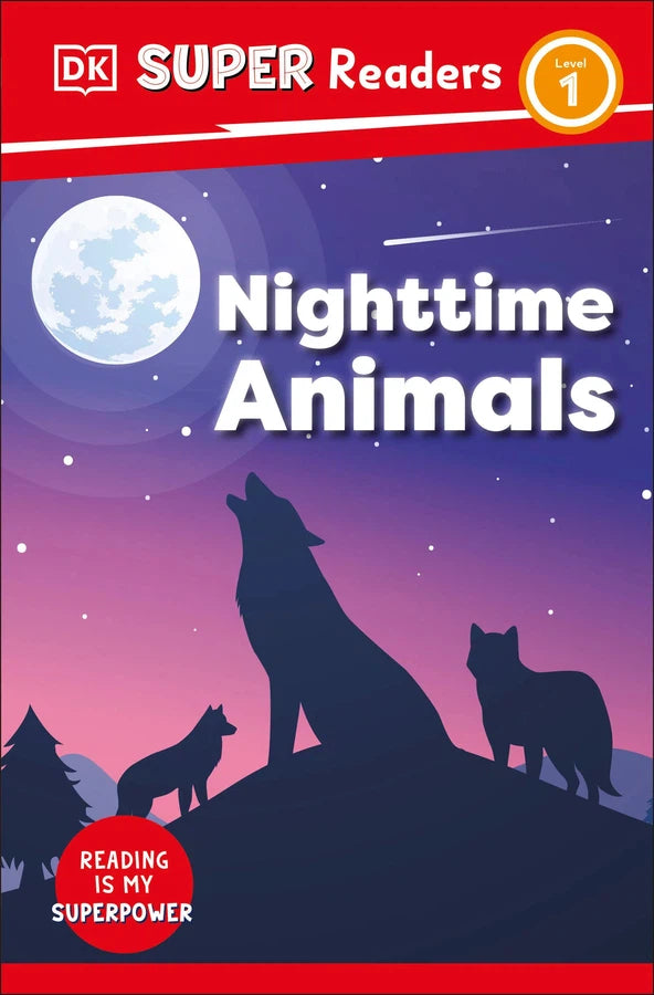 DK Super Readers Level 1 Nighttime Animals-Educational: First / native language: Readers and reading schemes-買書書 BuyBookBook