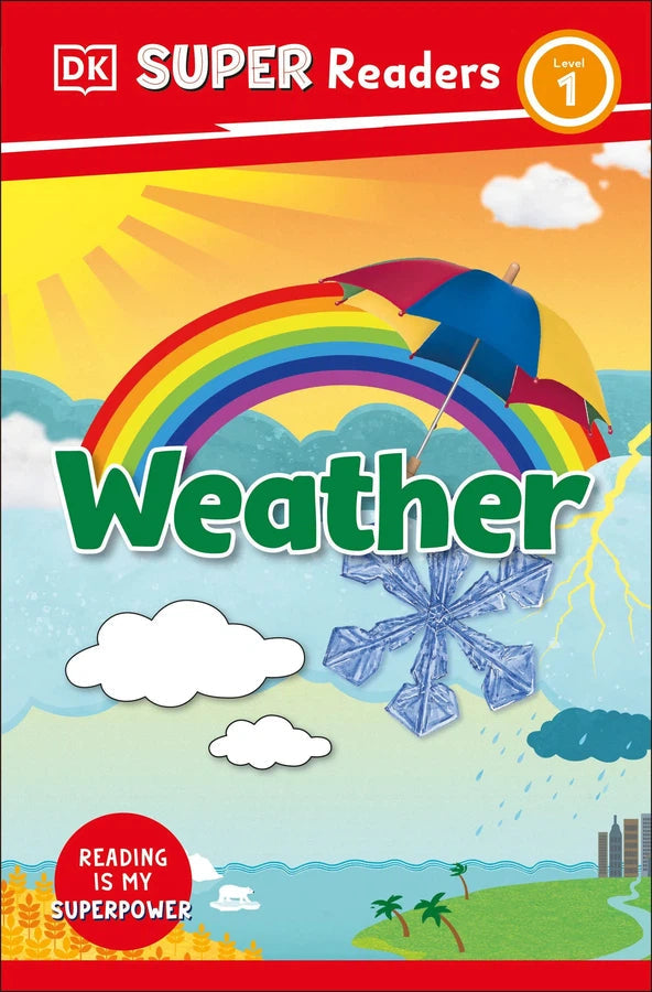 DK Super Readers Level 1 Weather-Educational: First / native language: Readers and reading schemes-買書書 BuyBookBook