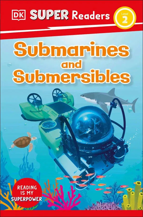 DK Super Readers Level 2 Submarines and Submersibles-Children’s Educational: Language/ literature/ literacy-買書書 BuyBookBook