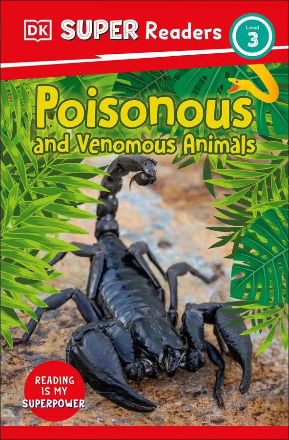 DK Super Readers Level 3 Poisonous and Venomous Animals-Educational: First / native language: Readers and reading schemes-買書書 BuyBookBook