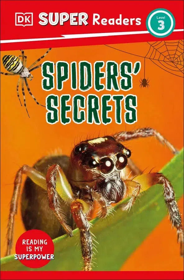 DK Super Readers Level 3 Spiders' Secrets-Children’s / Teenage general interest: Insects, spiders, minibeasts-買書書 BuyBookBook