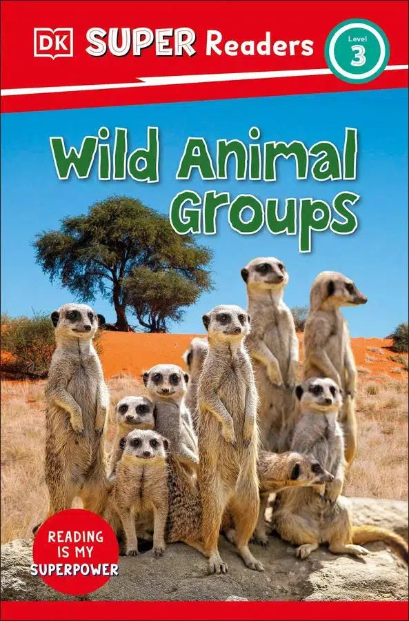 DK Super Readers Level 3 Wild Animal Groups-Children’s Educational: Language/ literature/ literacy-買書書 BuyBookBook