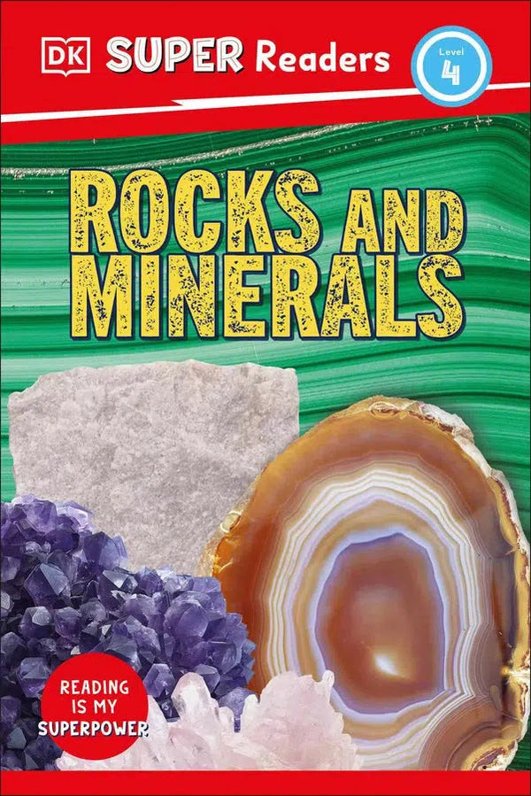 DK Super Readers Level 4 Rocks and Minerals-Children’s Educational: Language/ literature/ literacy-買書書 BuyBookBook