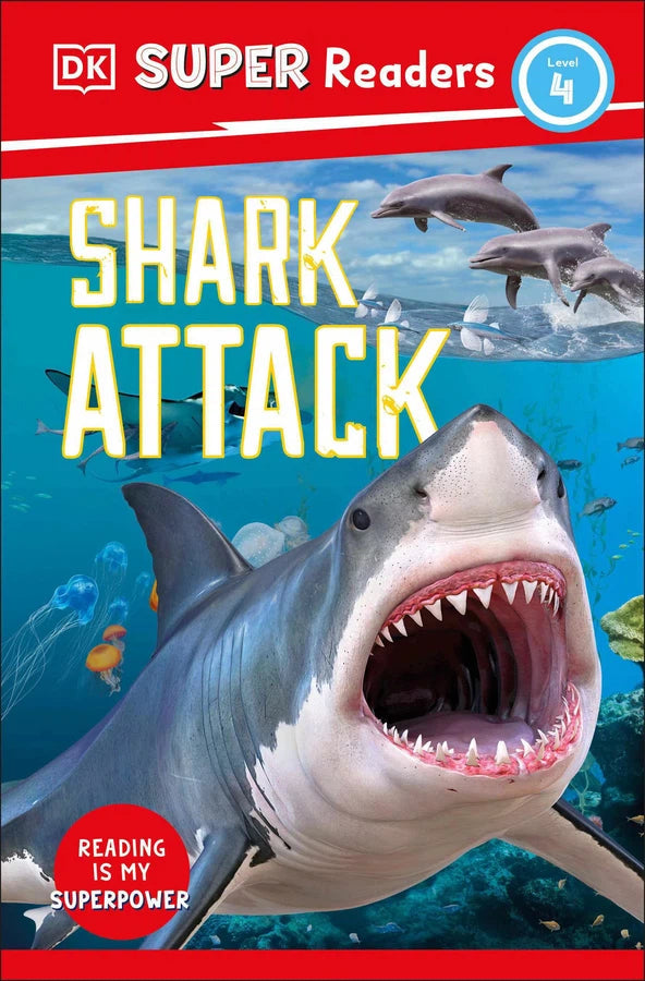 DK Super Readers Level 4 Shark Attack-Children’s / Teenage fiction: General and modern fiction-買書書 BuyBookBook