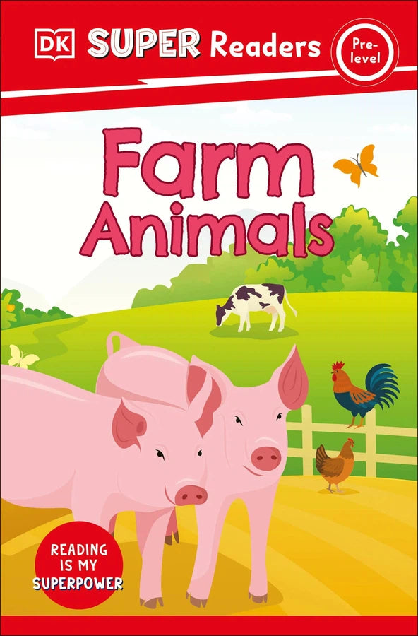 DK Super Readers Pre-Level Farm Animals-Children’s Educational: Language/ literature/ literacy-買書書 BuyBookBook