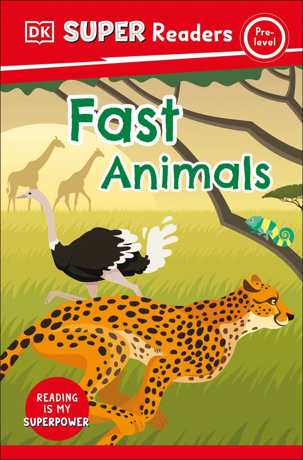 DK Super Readers Pre-Level Fast Animals-Children’s Educational: Language/ literature/ literacy-買書書 BuyBookBook