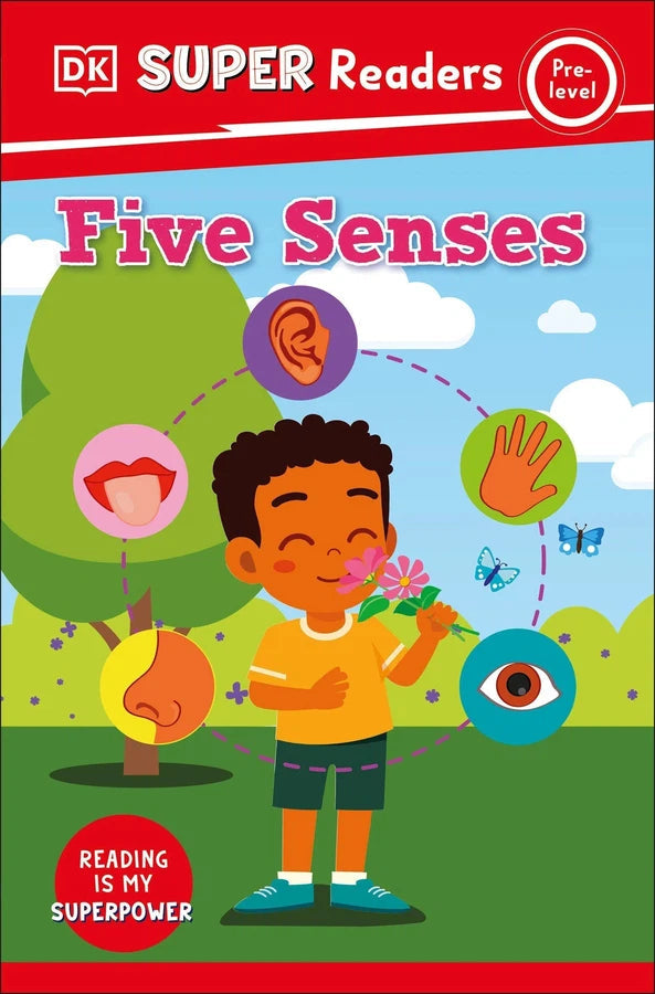 DK Super Readers Pre-Level Five Senses-Children’s Educational: Language/ literature/ literacy-買書書 BuyBookBook